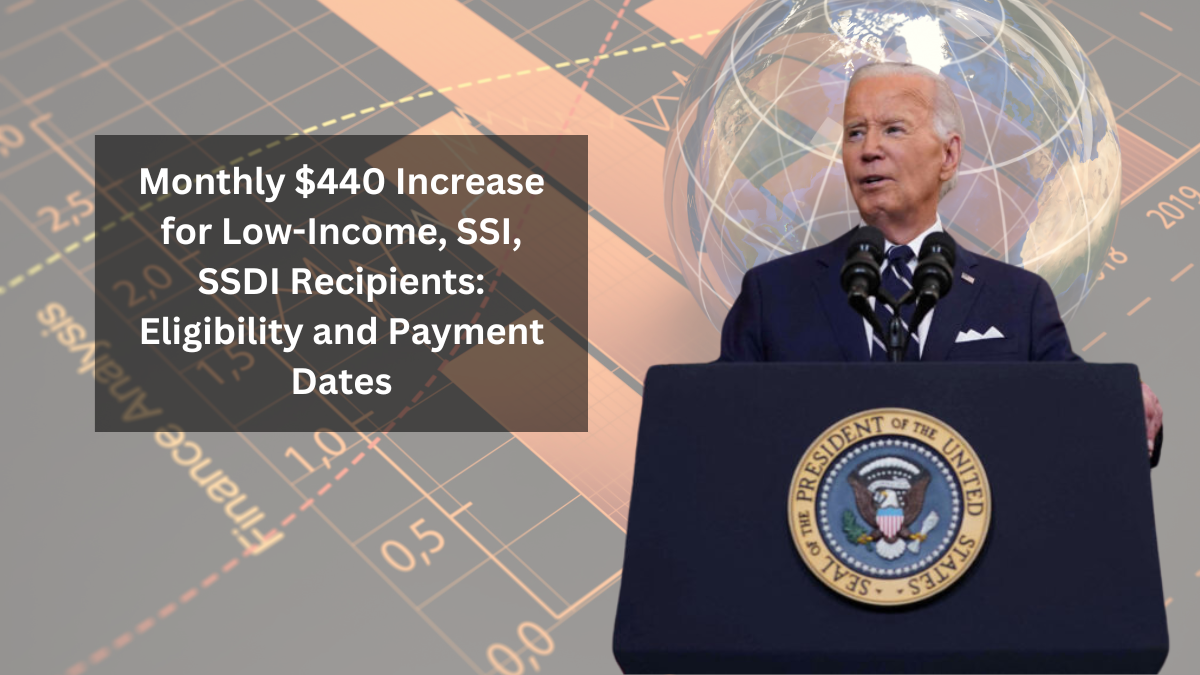 Monthly $440 Increase for Low-Income, SSI, SSDI Recipients: Eligibility and Payment Dates