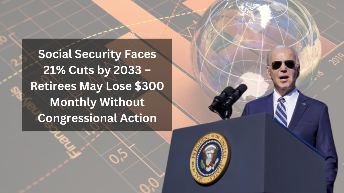 Social Security Faces 21% Cuts by 2033 – Retirees May Lose $300 Monthly Without Congressional Action